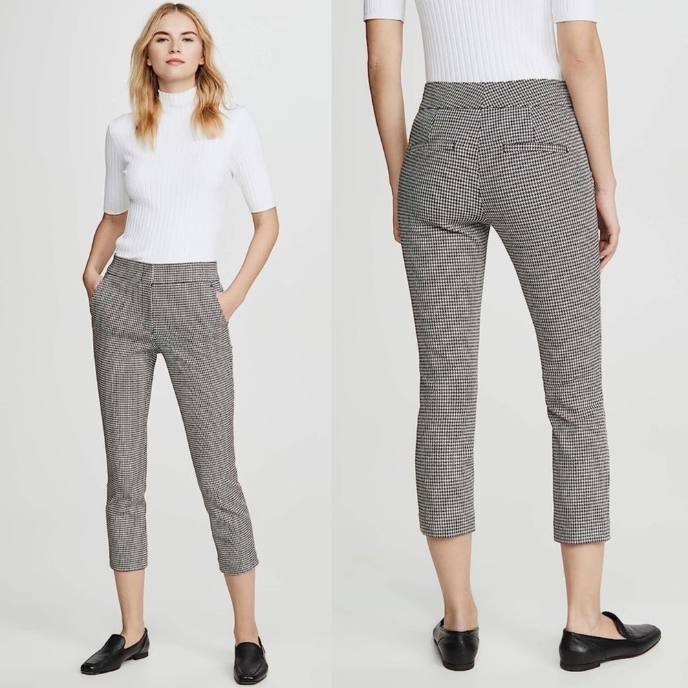 A.L.C. ALC JAMES
HOUNDSTOOTH PANTS SZ 4 - Picture 2 of 16